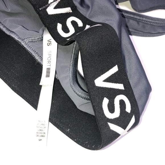 𝅺victoria’s secret vsx gray sports bra tank small - Picture 3 of 3